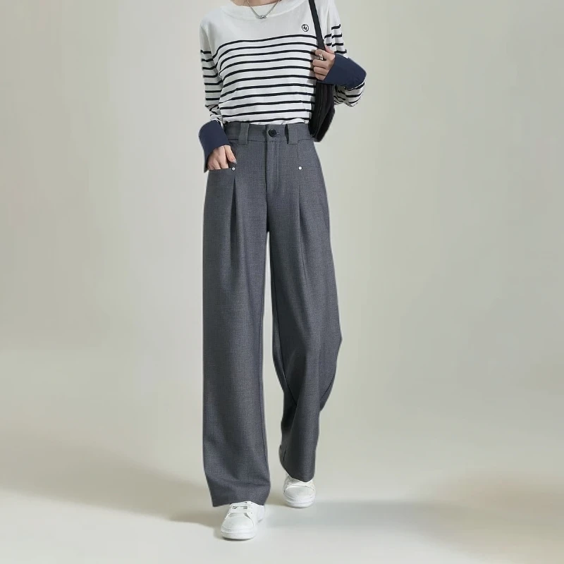 GXO春秋新款垂感高端系列时尚百搭休闲裤LZ87518