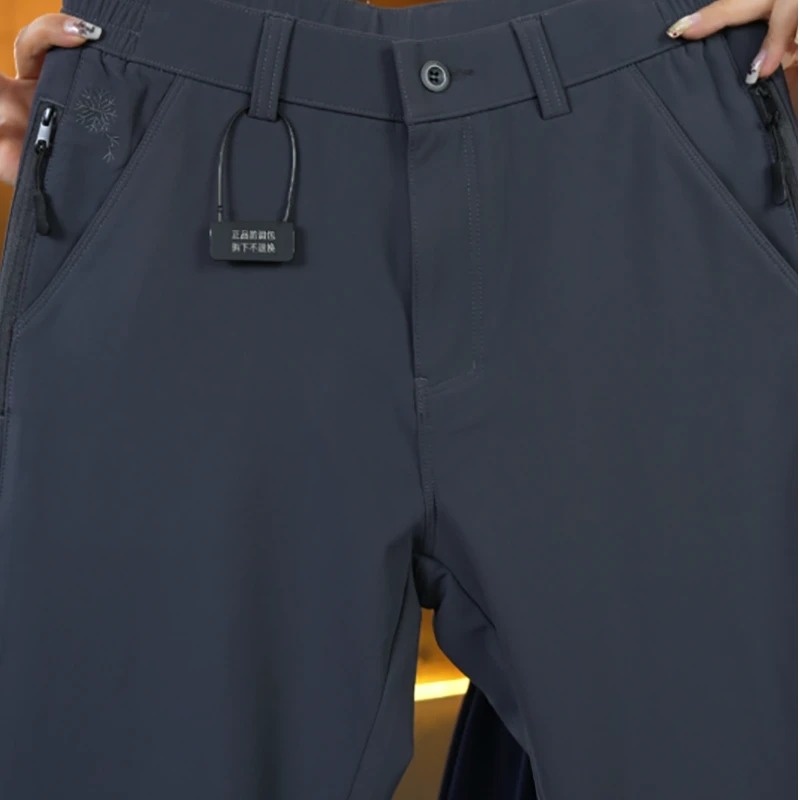 秋冬季爆款6口袋4拉链肤感棉亲肤防风透气四面弹力抗皱户外工装裤