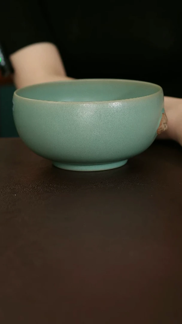 摆件和**同原矿汝宋汝瓷