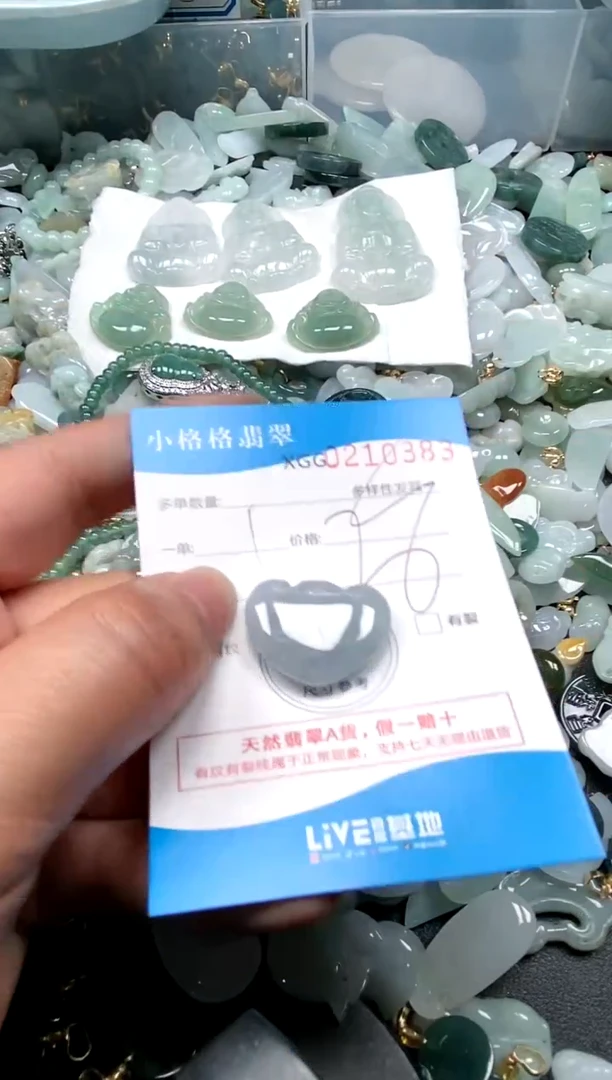 【闪购商品】翡翠颈饰未镶嵌闪购商品0210383