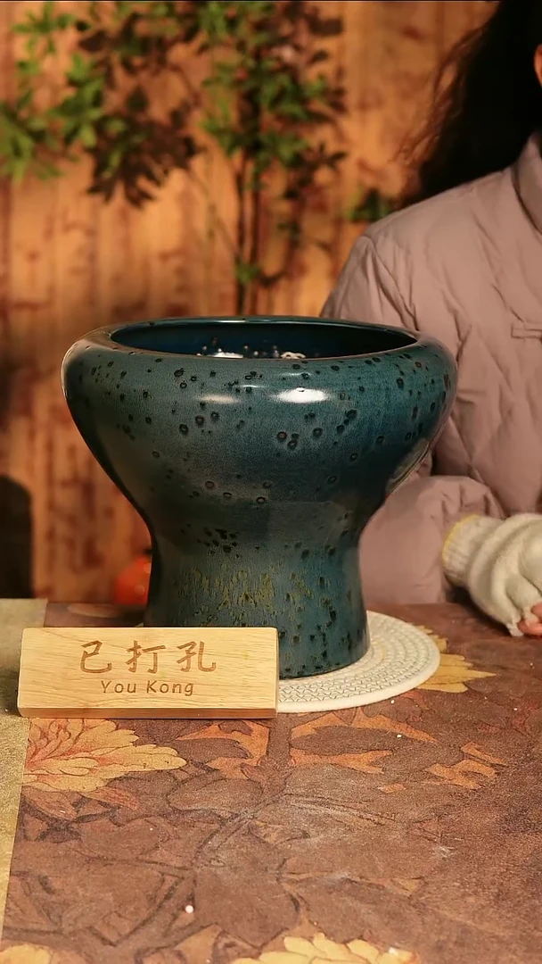 陶瓷23-311高度25口径22已打孔误差2