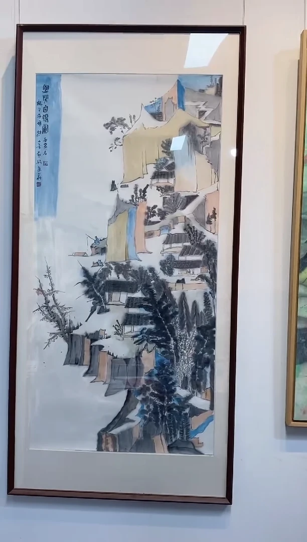 国画赵小芳老师山水福利作品