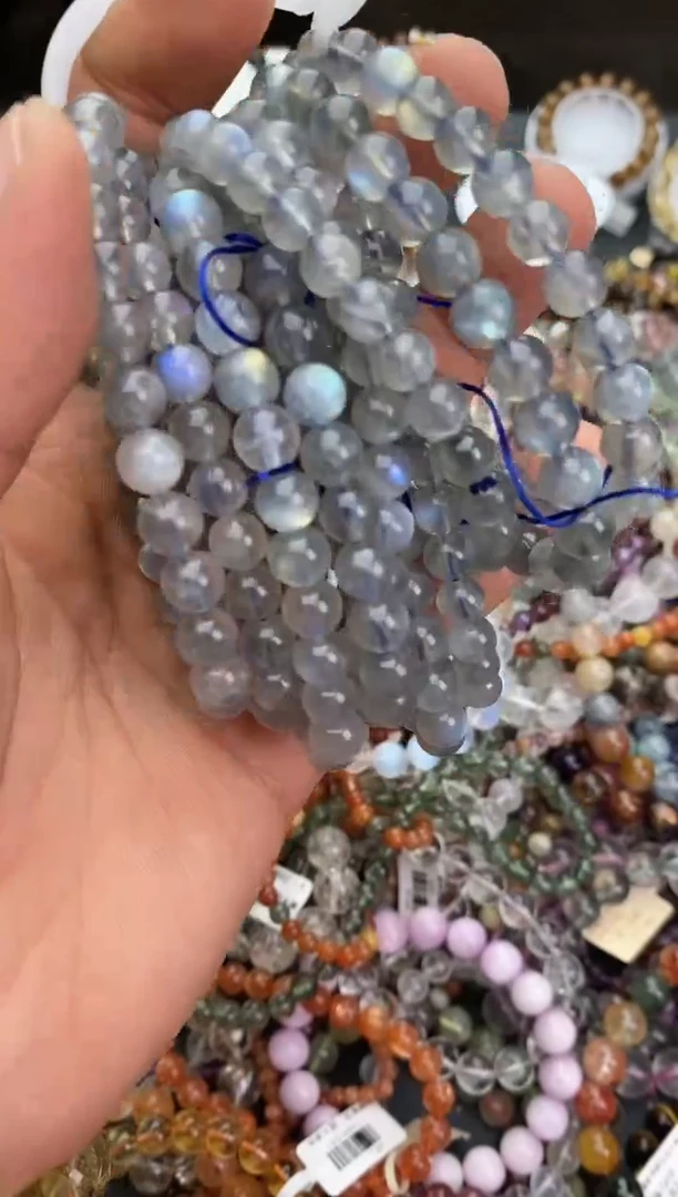 未镶嵌手链拉长石多样性发一条