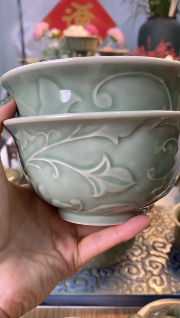 【闪购商品】5.5英寸玉兰碗微瑕b000022】2个