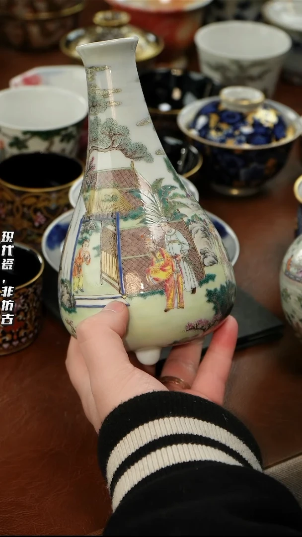 瓷片千年瓷都景德镇 艺术关注谢佳豪