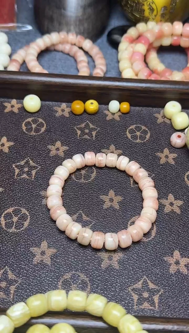 骆驼牙手串/手链1.2驼骨冰丝血料