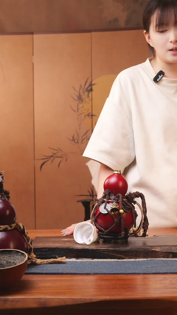 1902号精品大漆葫芦防腐防渗装水茶酒