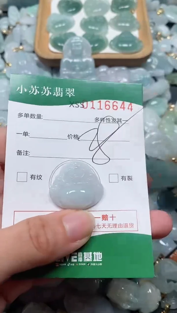 【闪购商品】翡翠颈饰未镶嵌闪购商品0116644