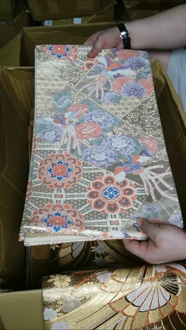 织绣遠*织锦20六通花鸟