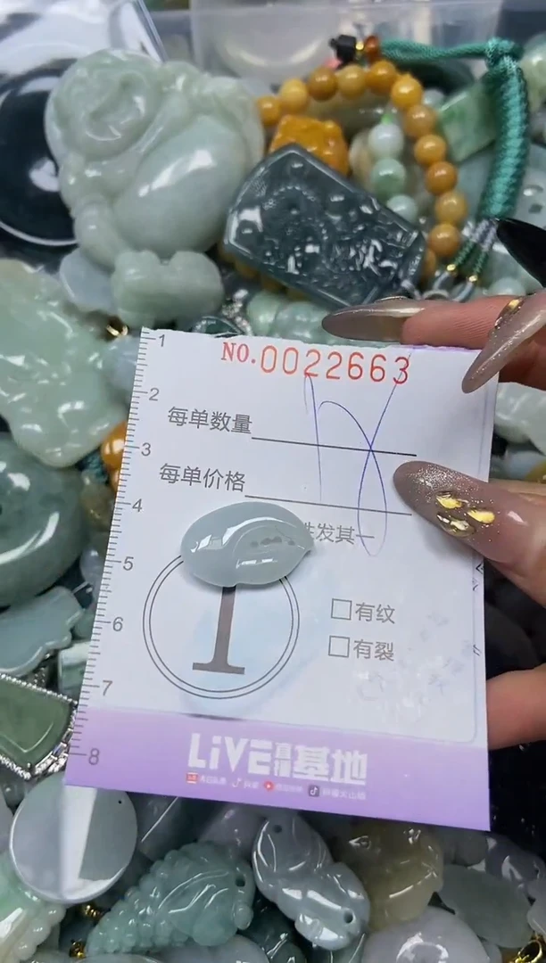 【闪购商品】翡翠颈饰未镶嵌闪购0022663