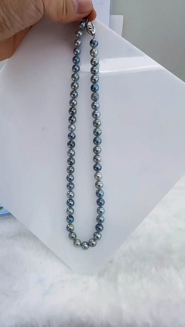 未镶嵌海水珍珠DA海水珍珠串链   a110