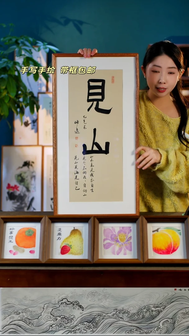 书法见山   35.68