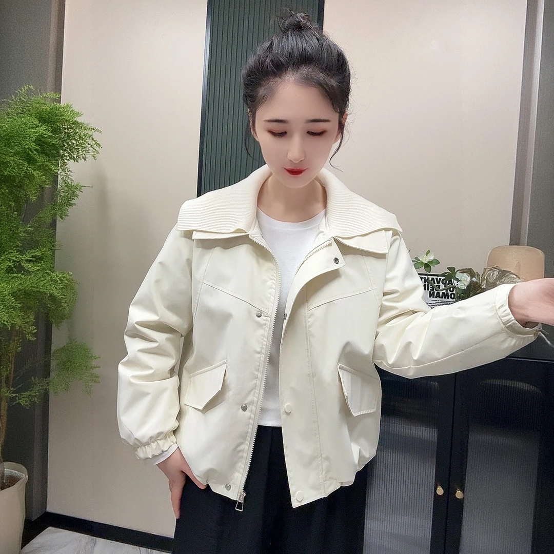 2502韩系早秋新款外套