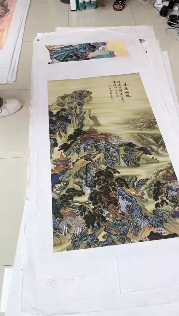 国画九霄甄选国画作品zhb107