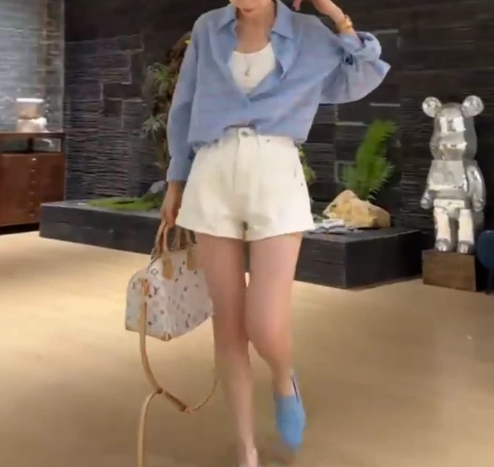 2025春季新款网红同款洋气韩版潮流上衣裤子女Y-c3