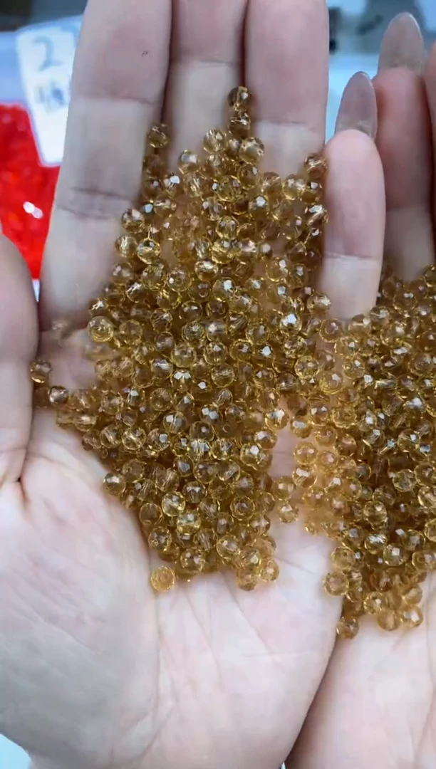 玻璃2736卡4水晶500颗本色透香槟色