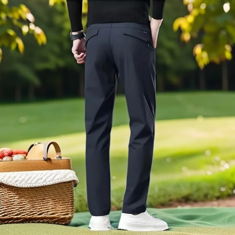 FWJW精品时尚舒适冰丝休闲裤