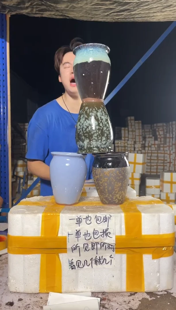 紫砂花盆紫砂花盆宜兴紫砂粗陶花盆12*16