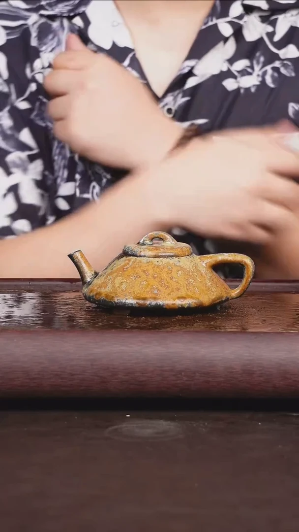 茶壶紫砂柴烧 壶