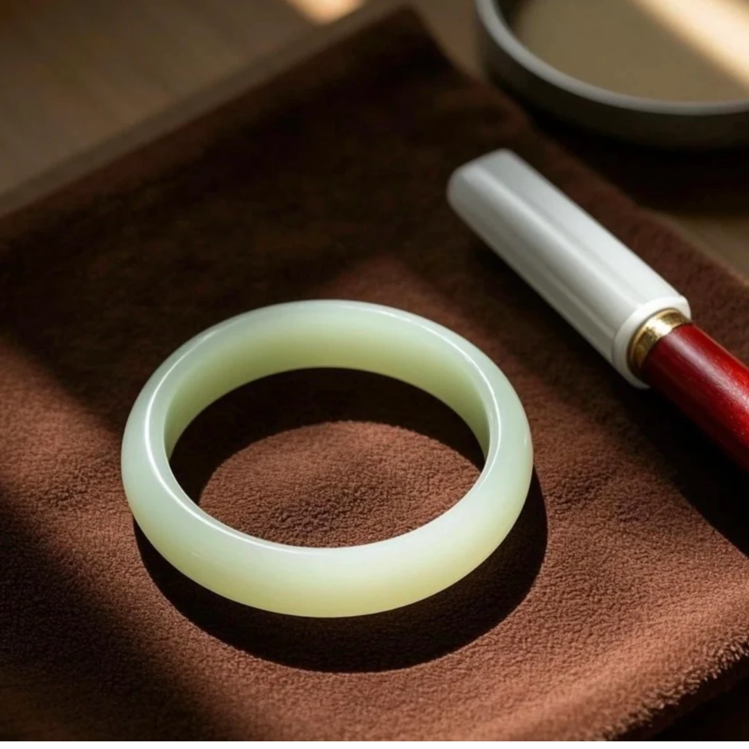 非金属陶瓷手镯 珠宝简约绿色甜美风,时尚手镯