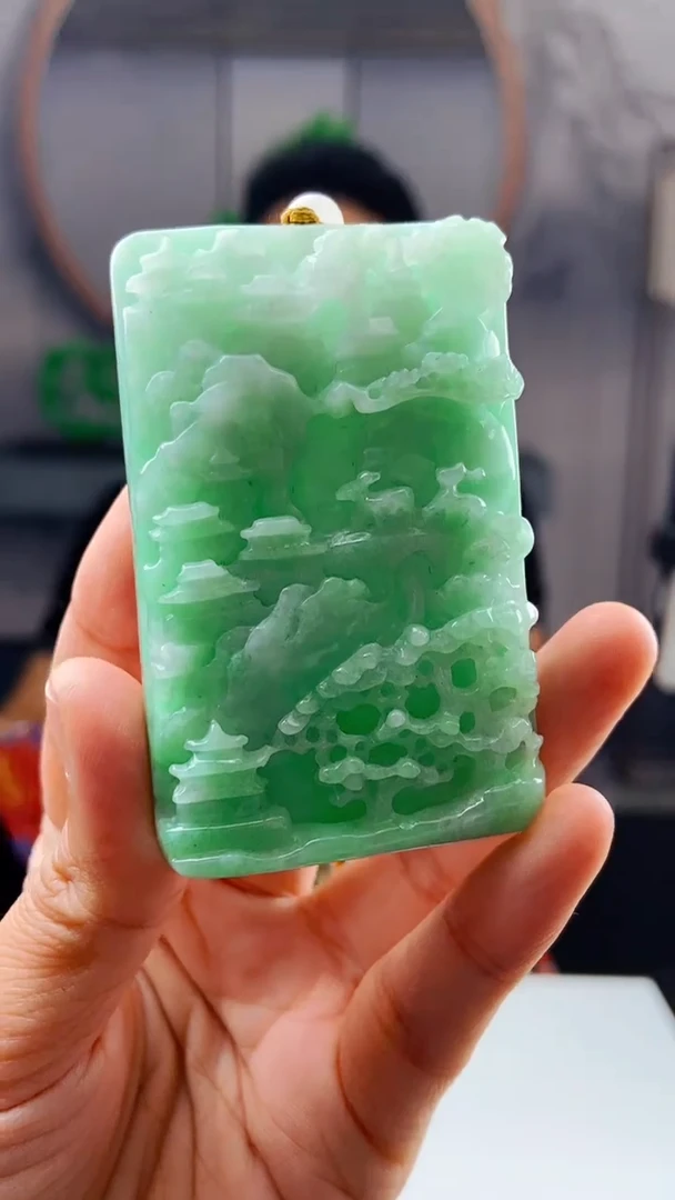 定制翡翠未镶嵌闪购毛货链接DY029