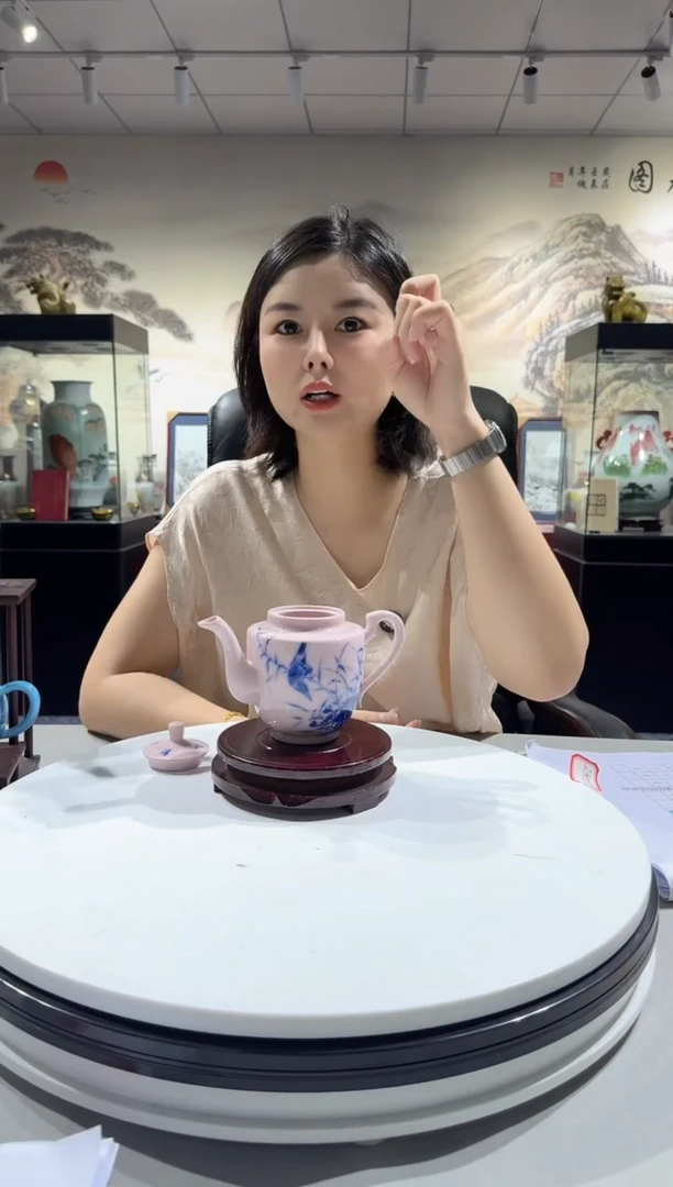 陶瓷盖子款景德镇其他摆件