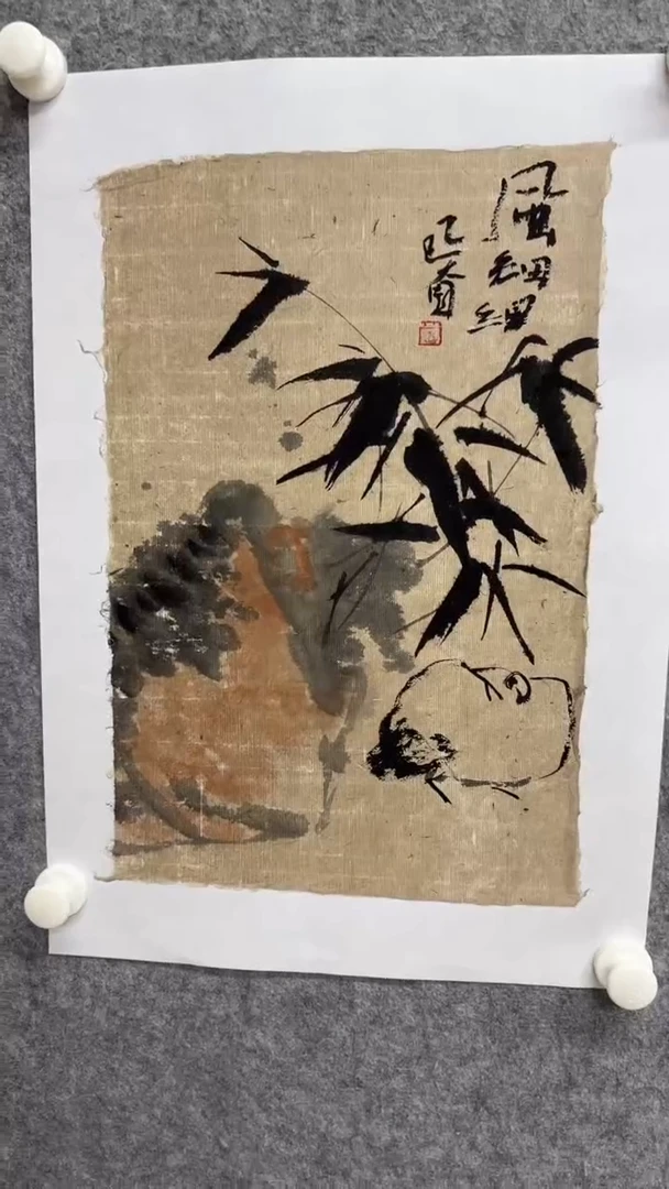 国画写意画花鸟画手绘