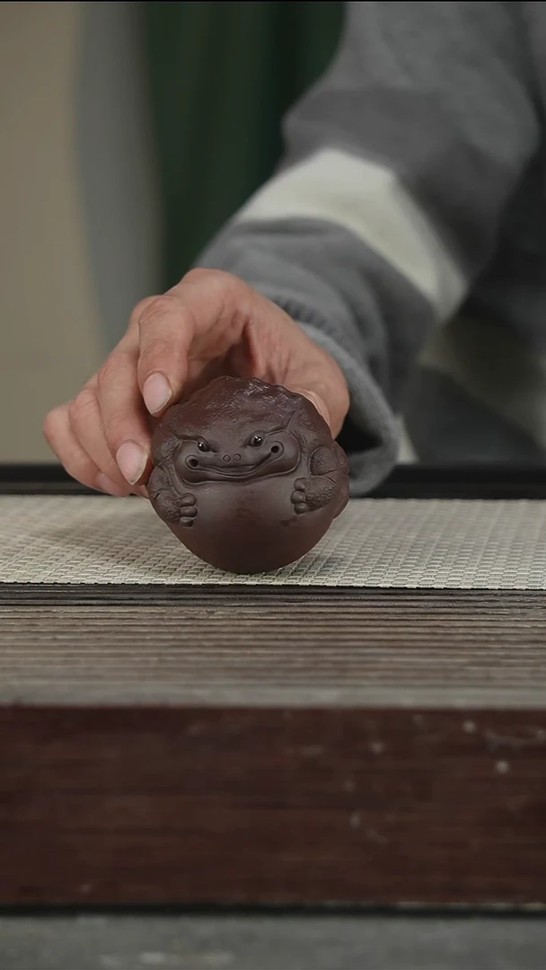 茶壶紫砂福利款，茶宠