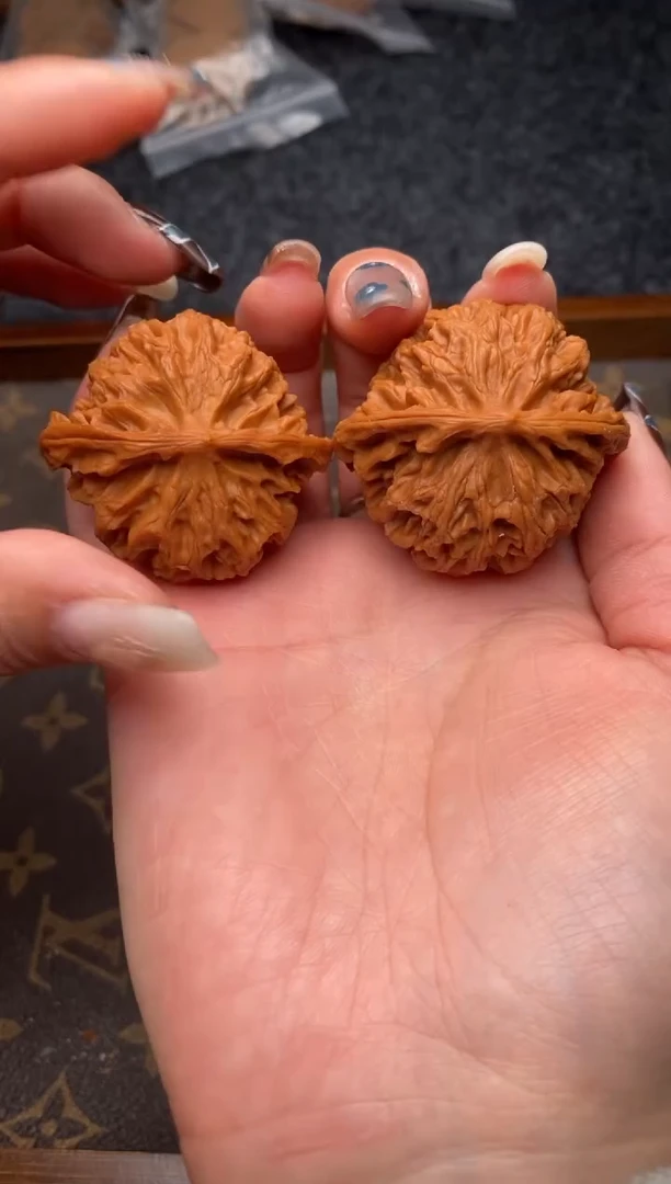 把件文玩核桃B136号44.尺苹果园