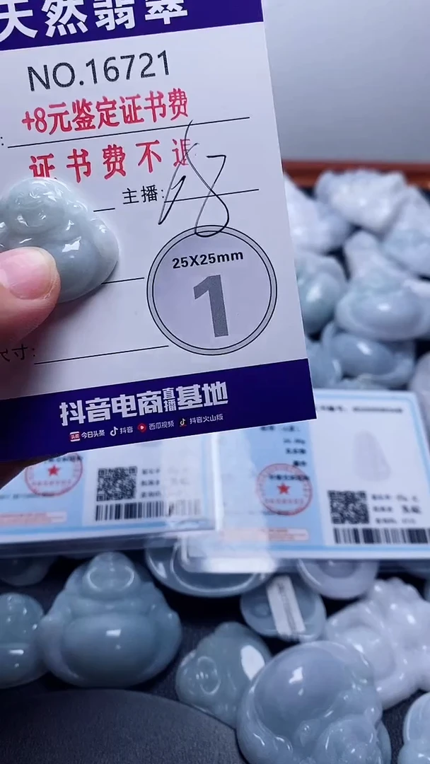 翡翠未镶嵌颈饰721