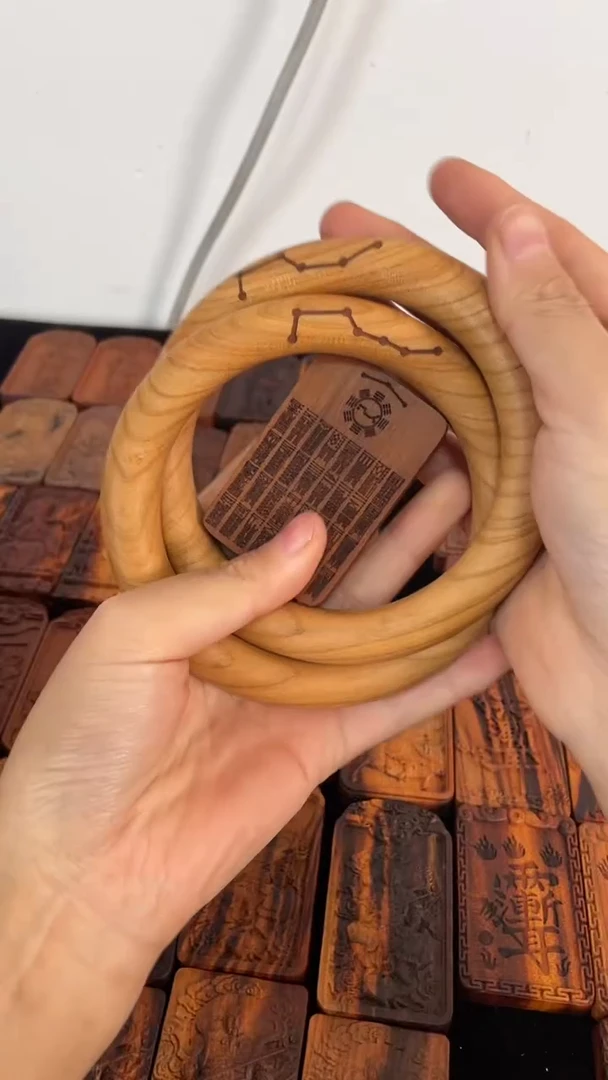 【闪购商品】木桃木80乾坤圈微瑕+七十二道