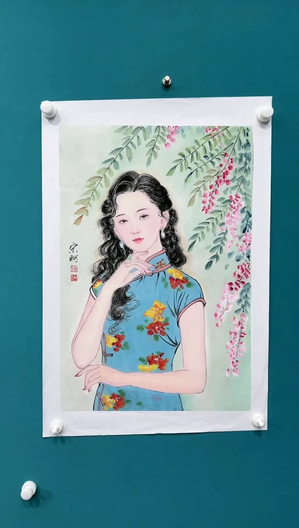 国画宋轲-2.7平尺-国画作品