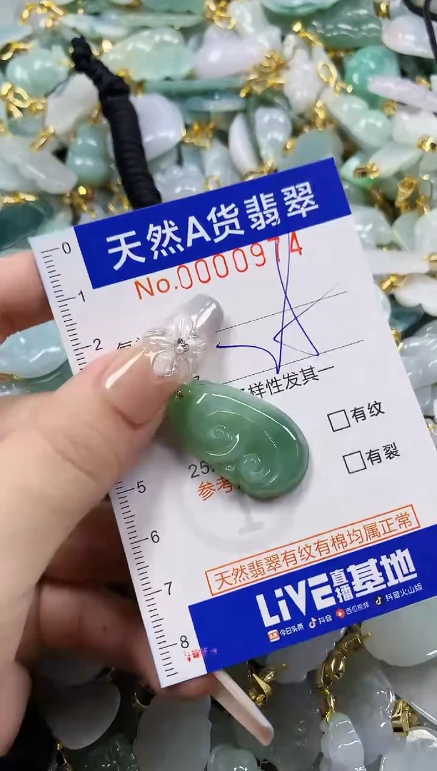 颈饰未镶嵌翡翠天然A货翡翠