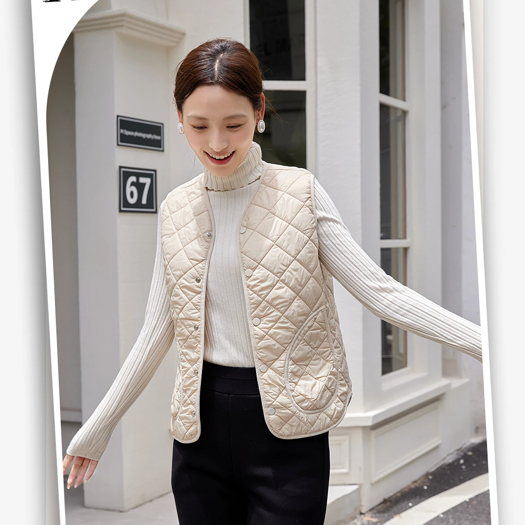 2.0气绒防风防水防污 保暖抗湿冷热绒衣-马甲68395