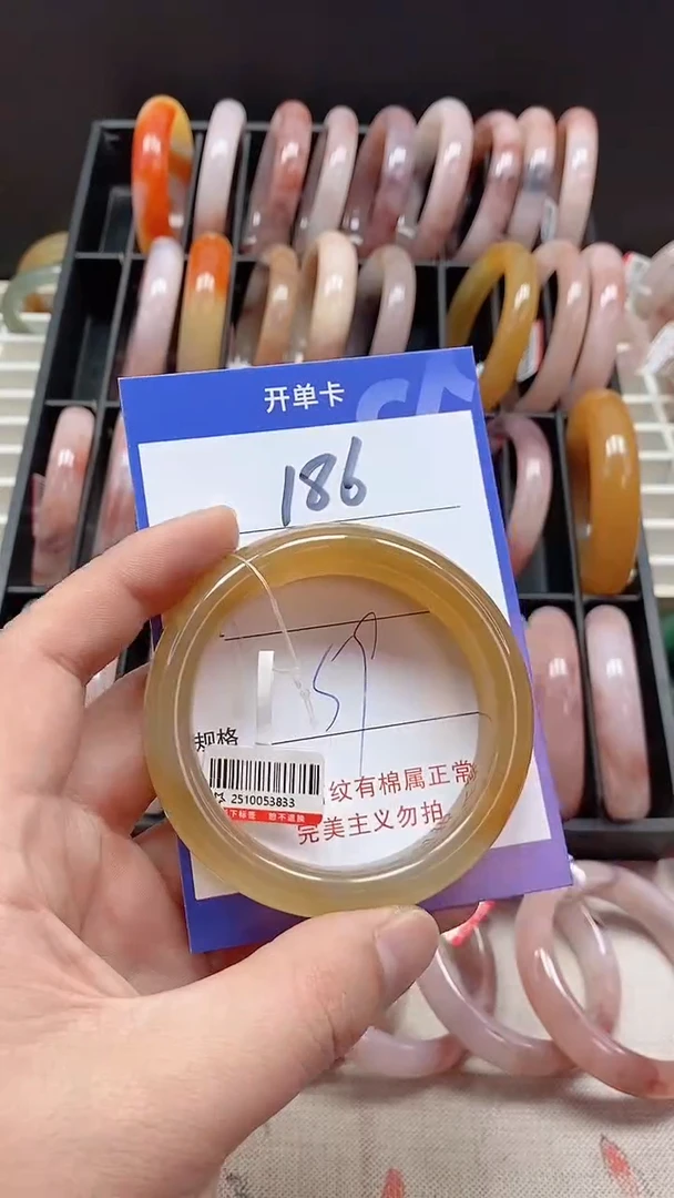 未镶嵌手镯石英质玉186