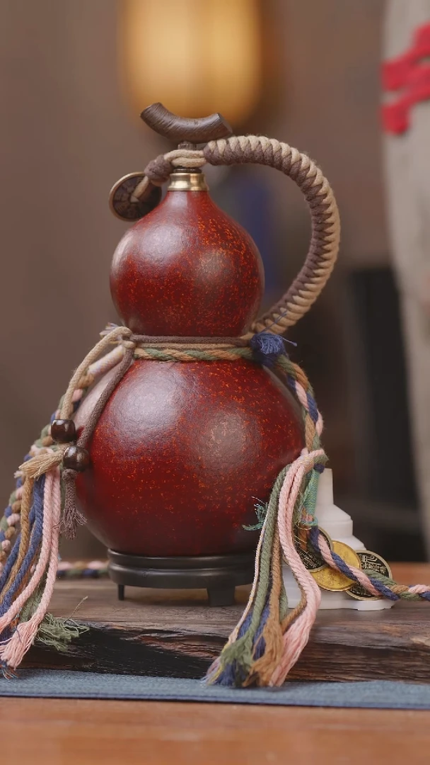 1067号链接精品大漆葫芦防腐防渗装水茶酒