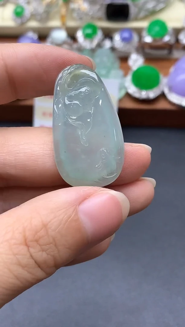 颈饰未镶嵌翡翠159-中国好珍宝