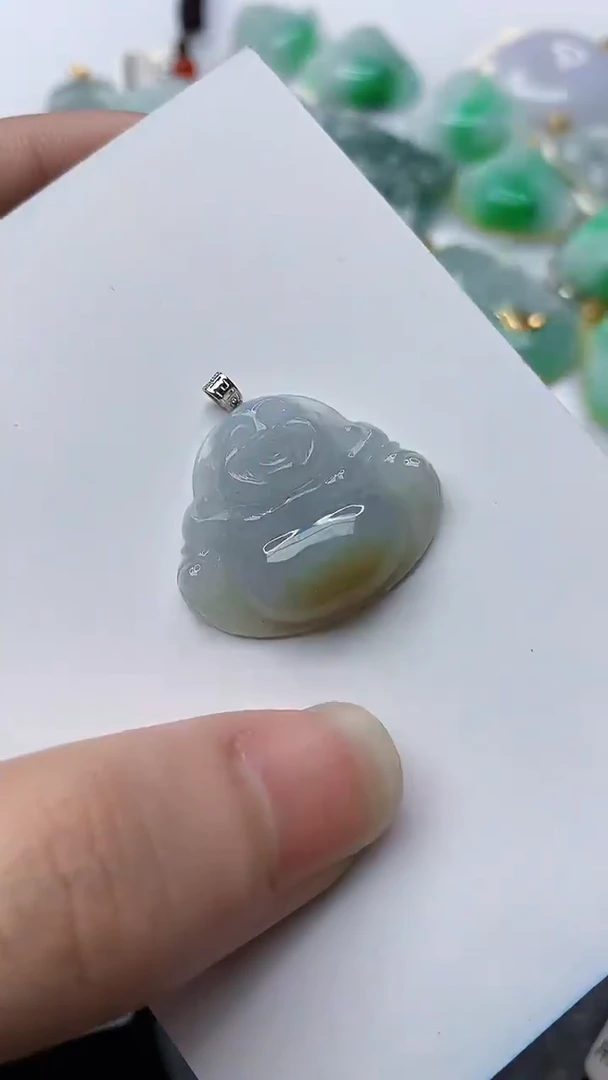 【闪购商品】翡翠颈饰18K金镶嵌52..........