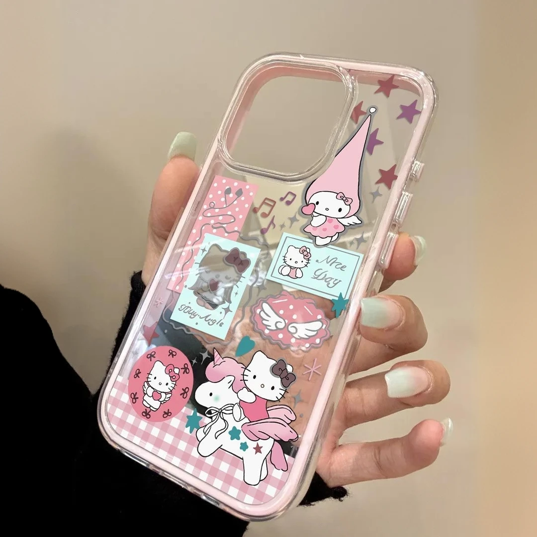 七壳子白马KT适用于苹果华为vivo小米oppo女款iphone15/16/14