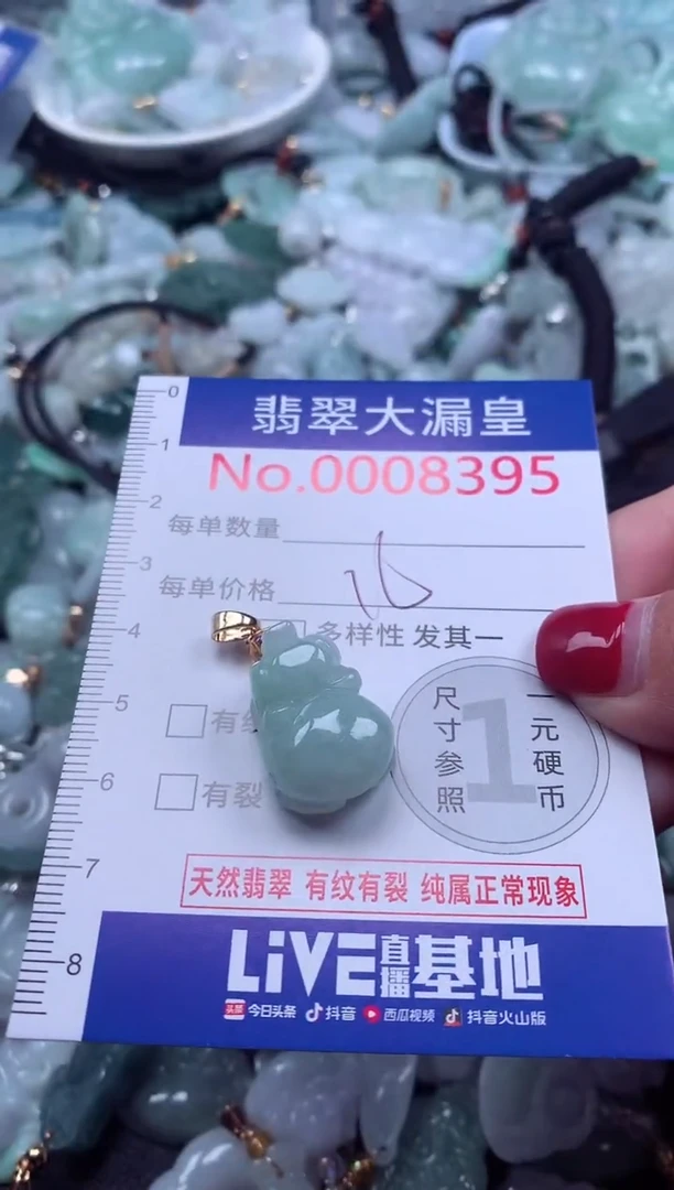 颈饰未镶嵌翡翠8395