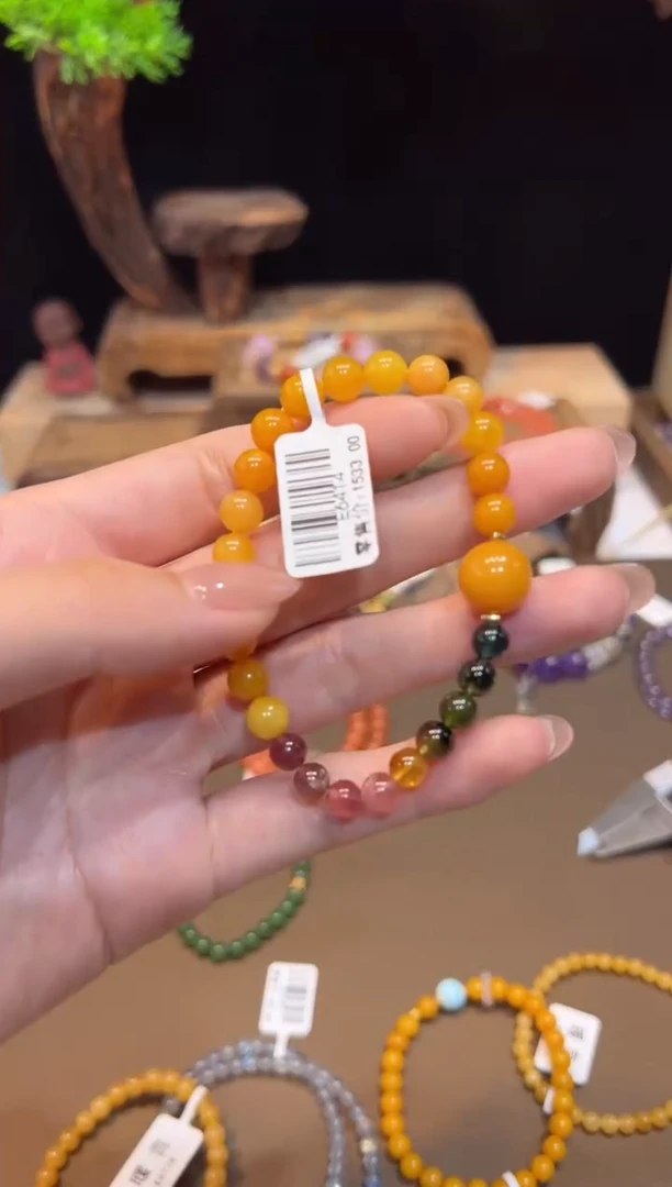 手饰琥珀未镶嵌手饰@@E6414