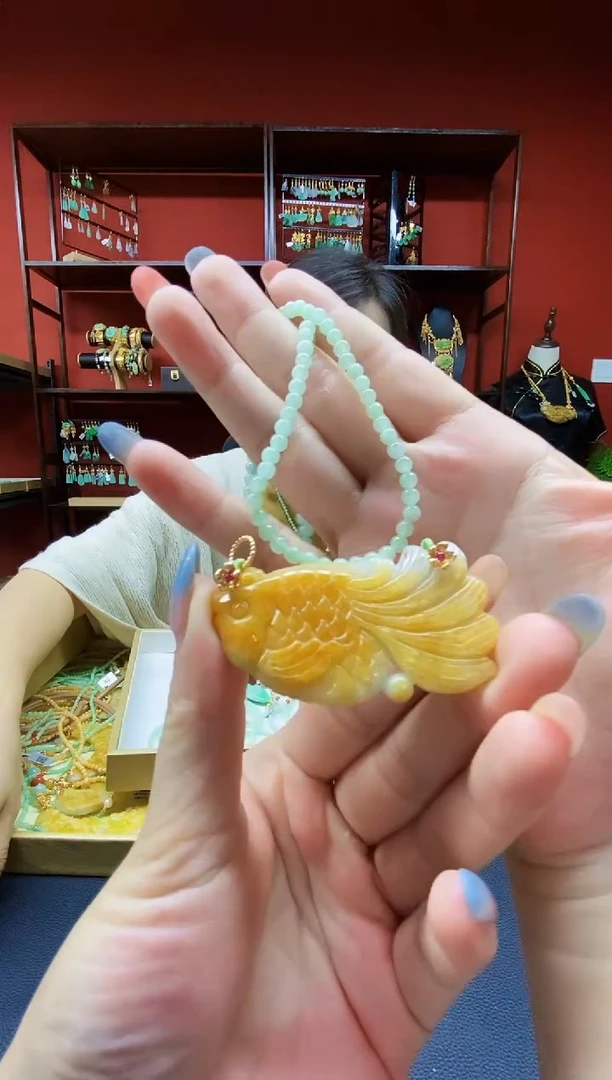 颈饰未镶嵌翡翠翡翠吊坠