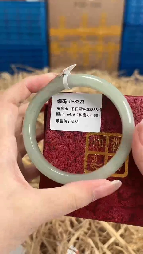 未镶嵌手镯石英质玉D-3223