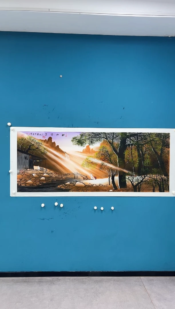 国画王夫怀-六尺山水-013