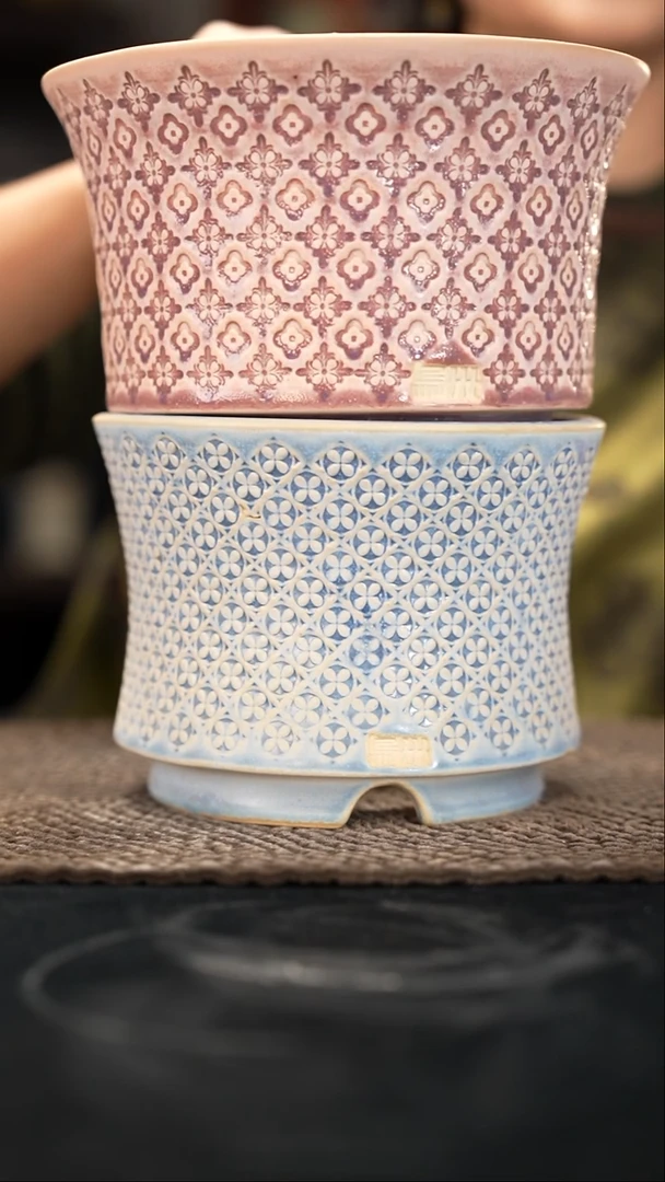 口径花盆-11-30-132一组2个默认有瑕