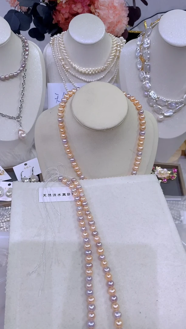 颈饰未镶嵌淡水珍珠715