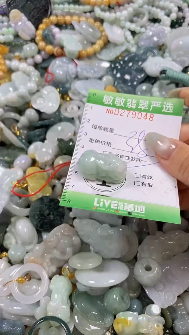 翡翠未镶嵌颈饰闪购0279048多样性发其一