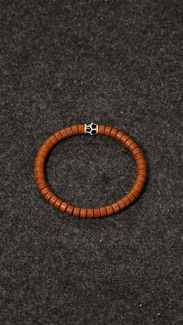 【闪购商品】紫金鼠手串设计款厚切药片手串