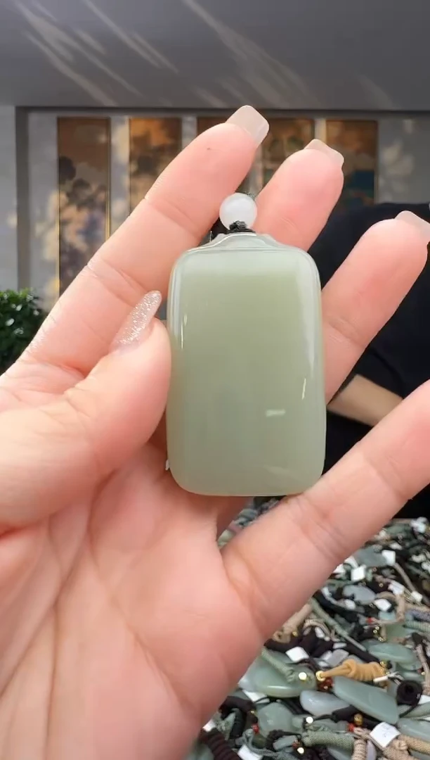 颈饰未镶嵌和田玉拍一发一多样性发货