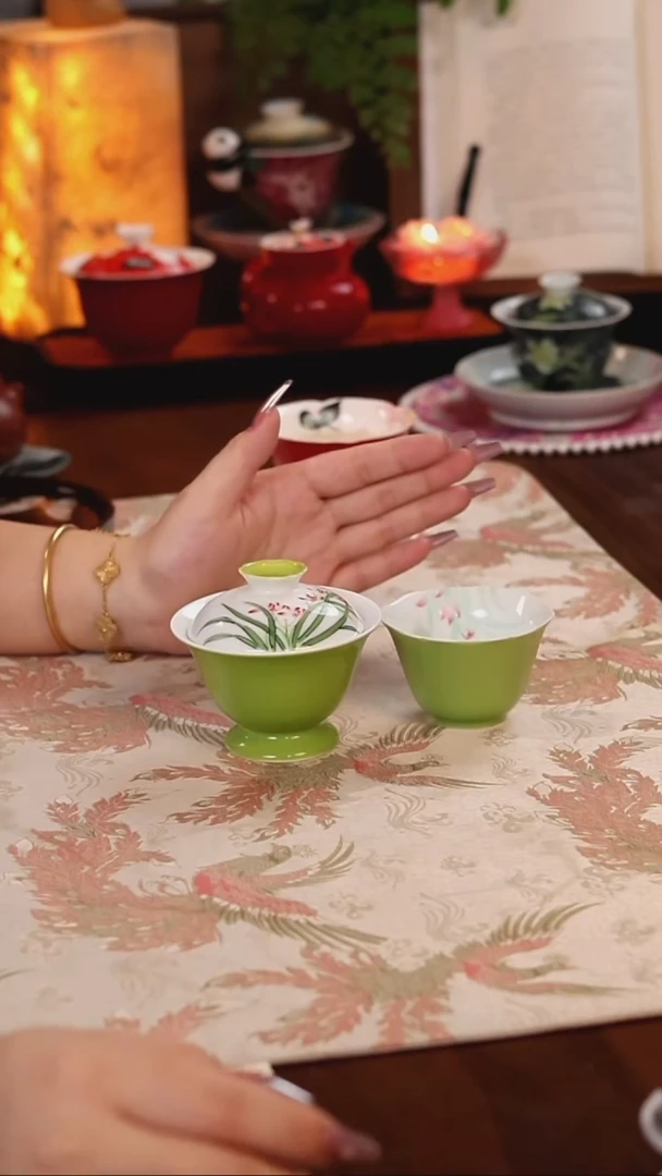 盖碗+茶杯 哈哈哈哈哈